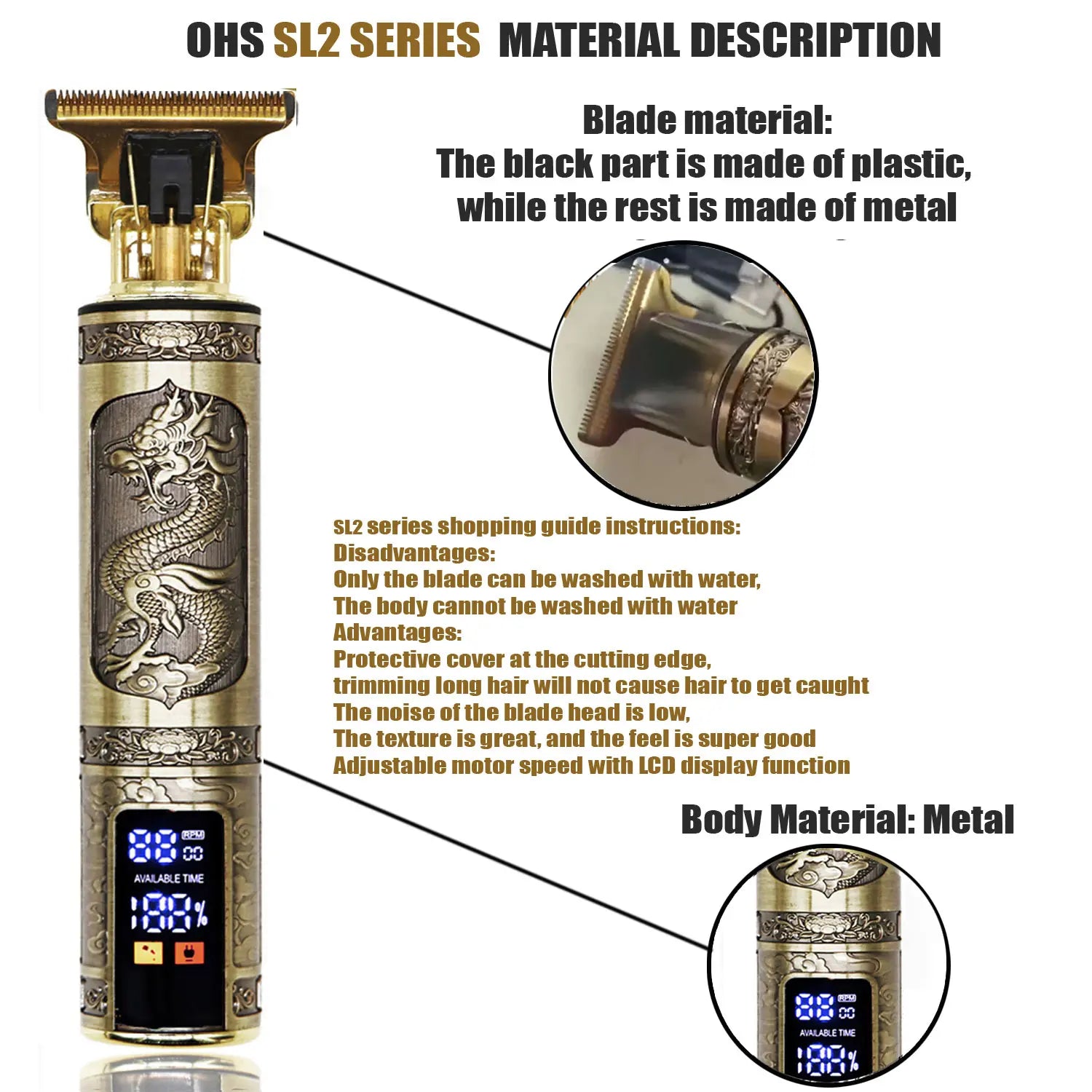 Vintage T9 Cordless Hair Trimmer – Precision Barber Clipper