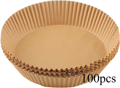 Non-Stick Air Fryer Liners – Mess-Free Cooking (50/100 Pack)